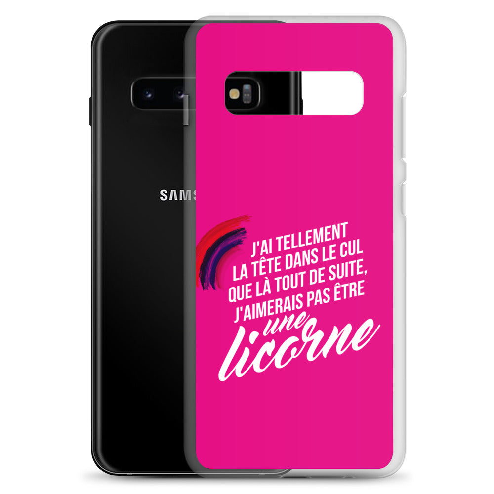 Licorne dans le cul - Coque Samsung®