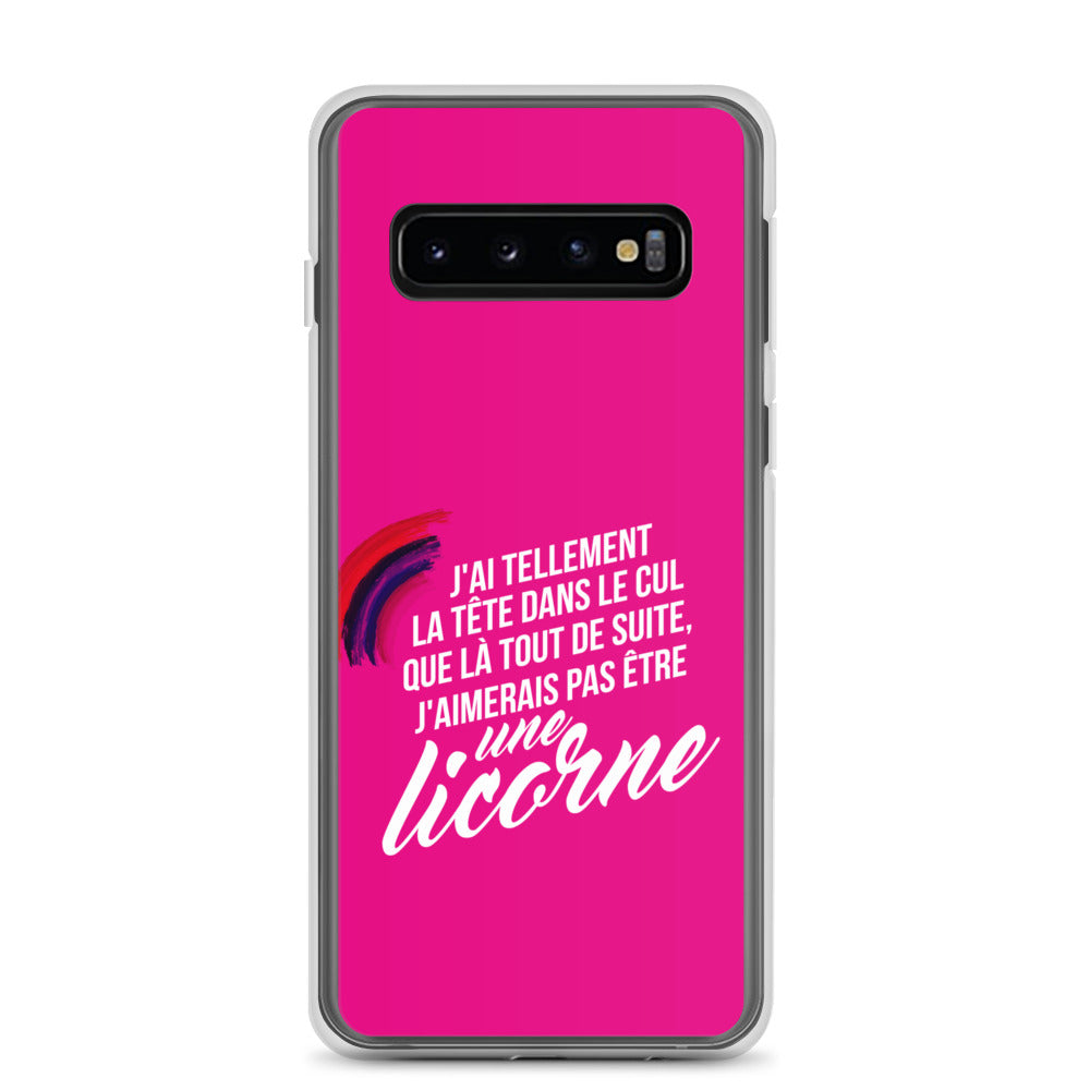 Licorne dans le cul - Coque Samsung®