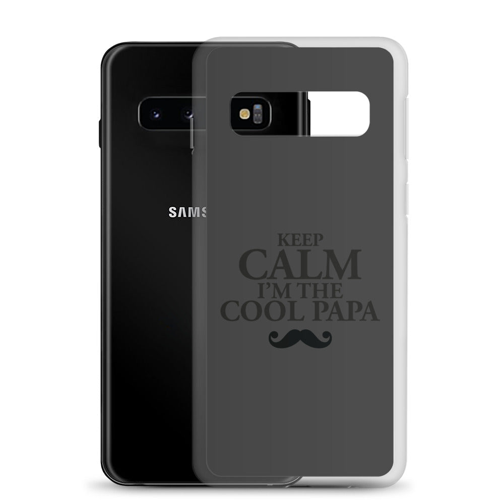 Keep calm papa - Coque Samsung®