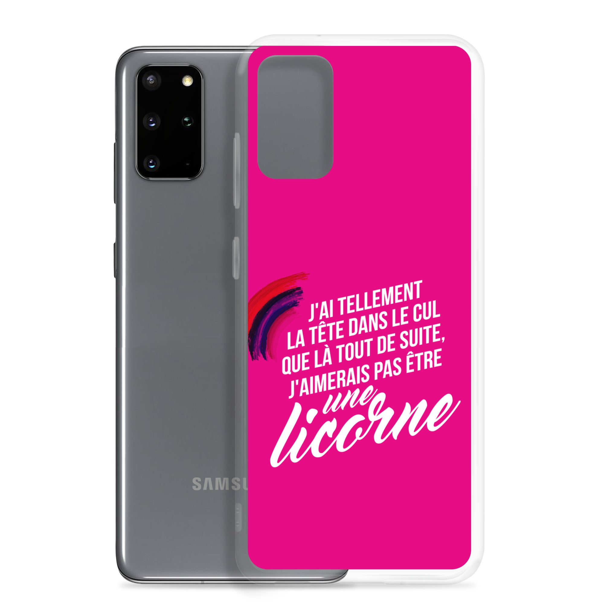 Licorne dans le cul - Coque Samsung®