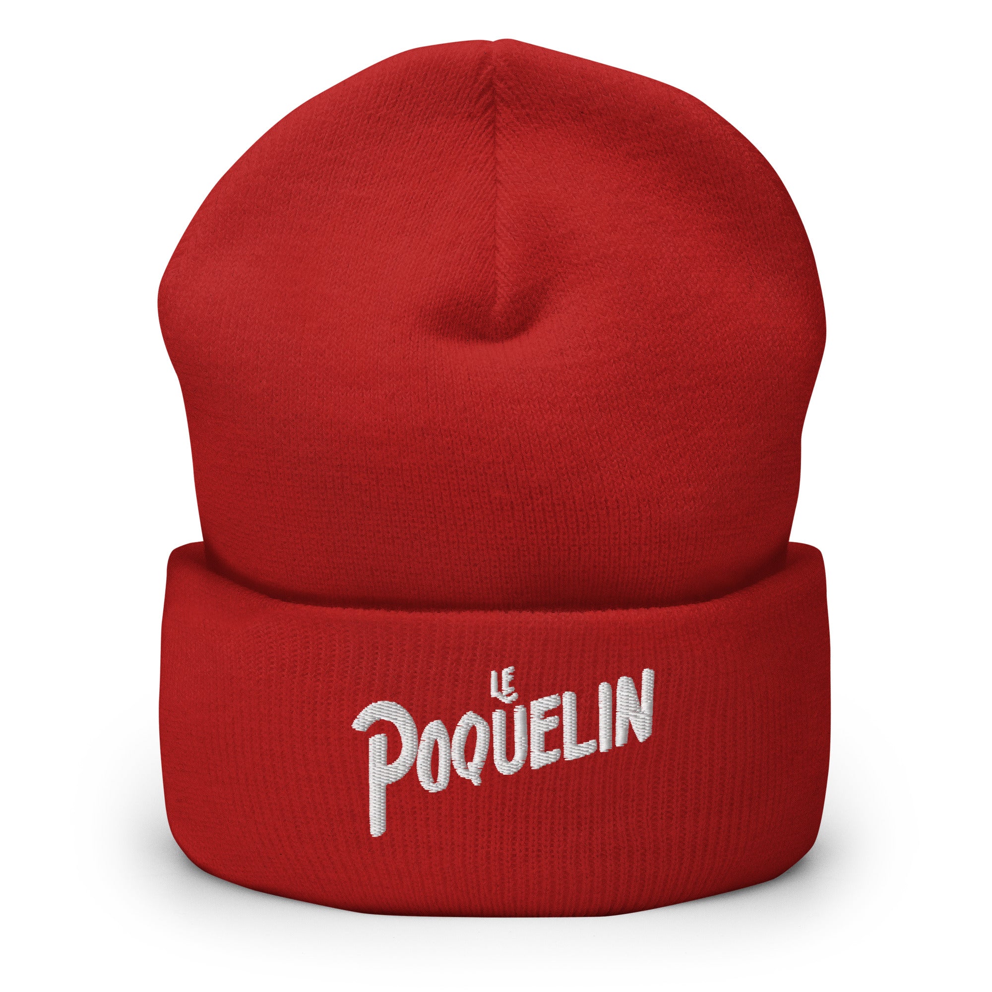 Le Poquelin - Bonnet à Revers brodé