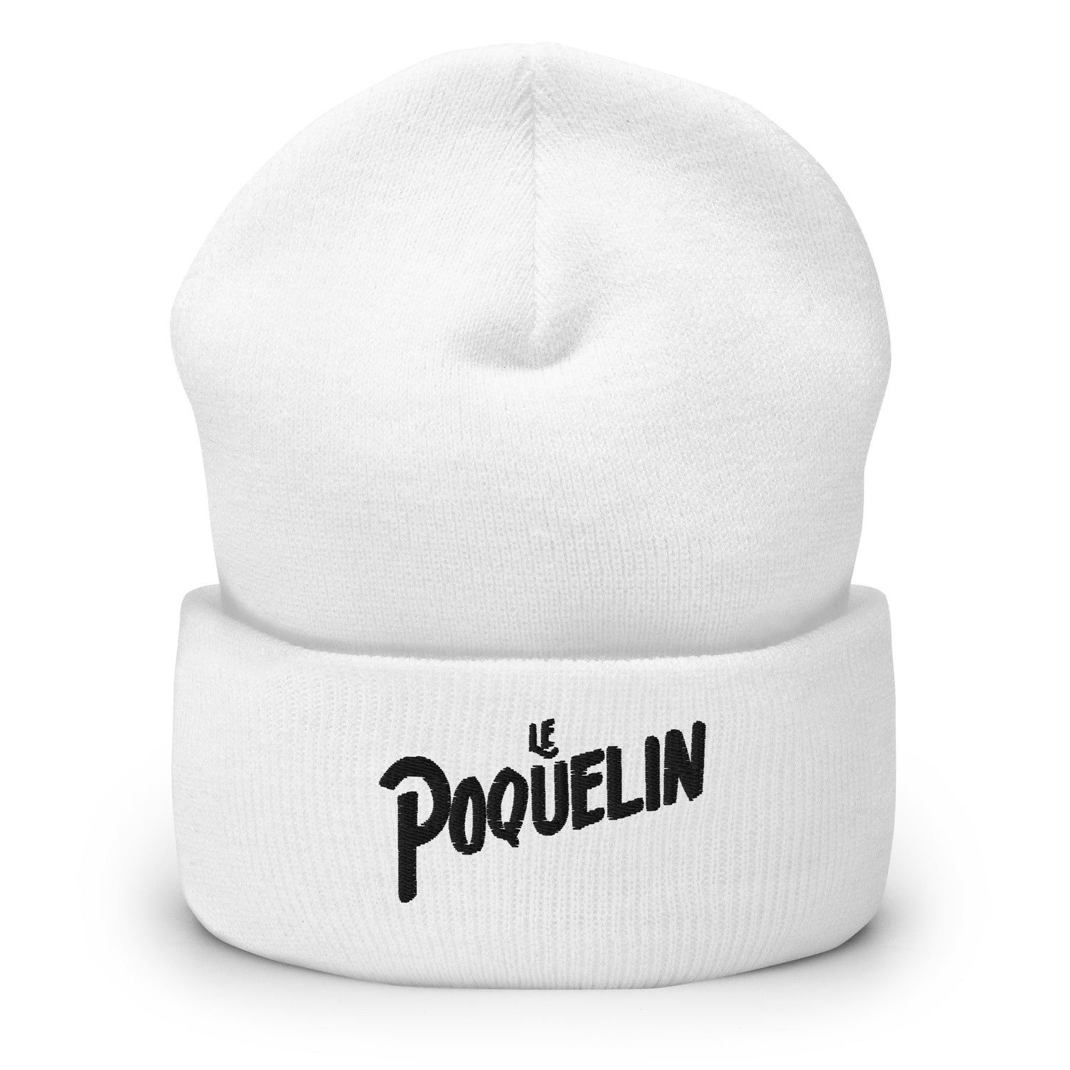 Le Poquelin - Bonnet à Revers brodé