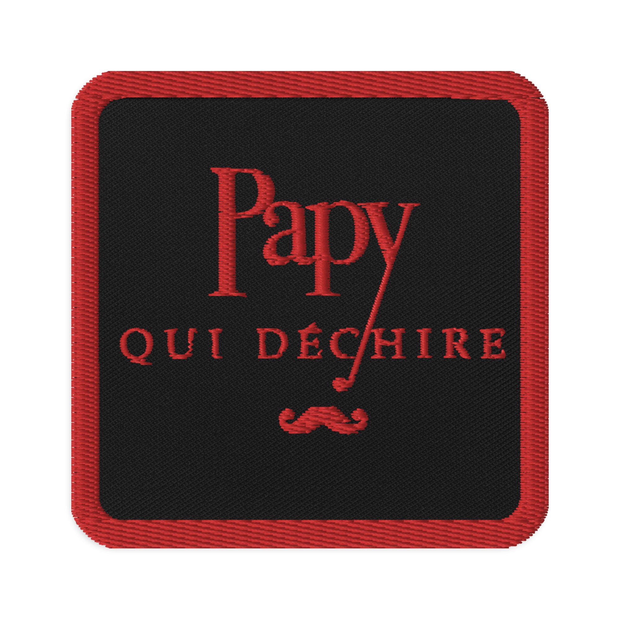 Papy qui déchire - Patchs brodés