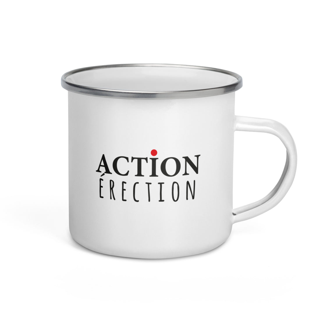 Action Érection - Mug émaillé