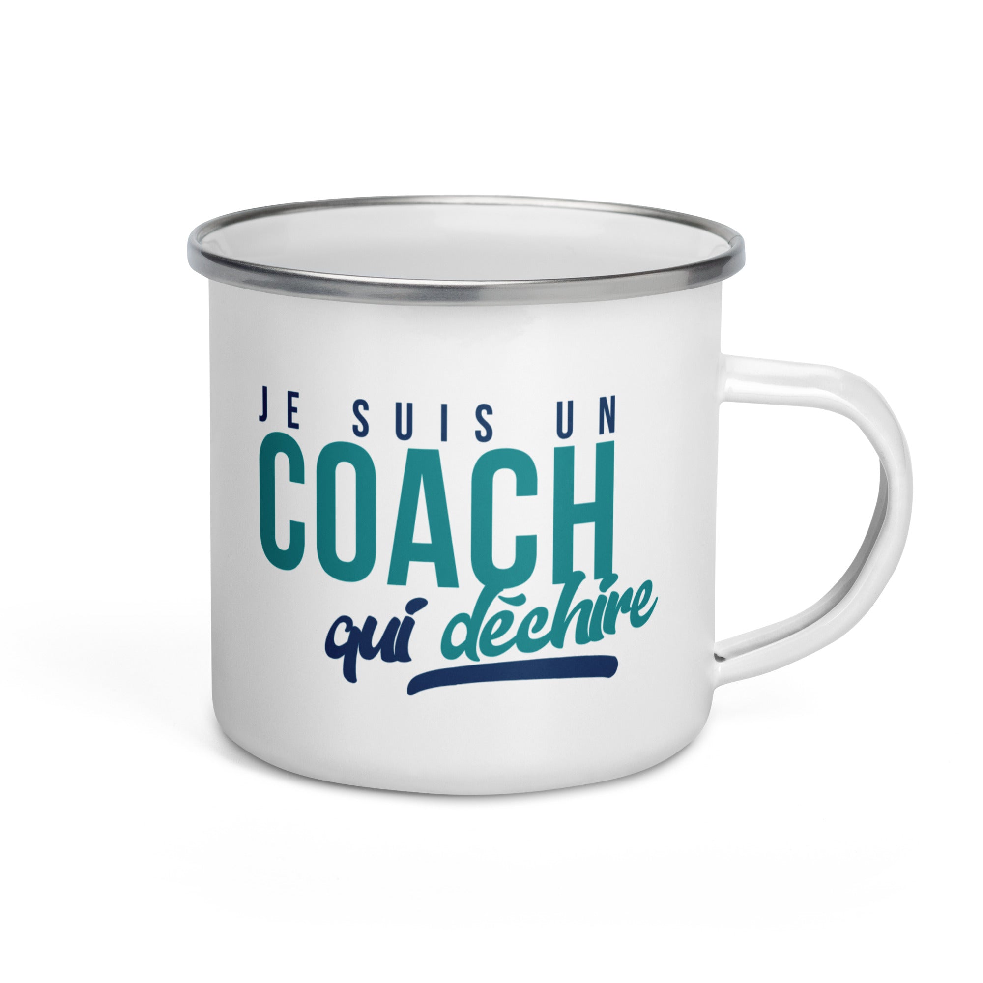 Coach qui déchire - Homme -  Mug émaillé