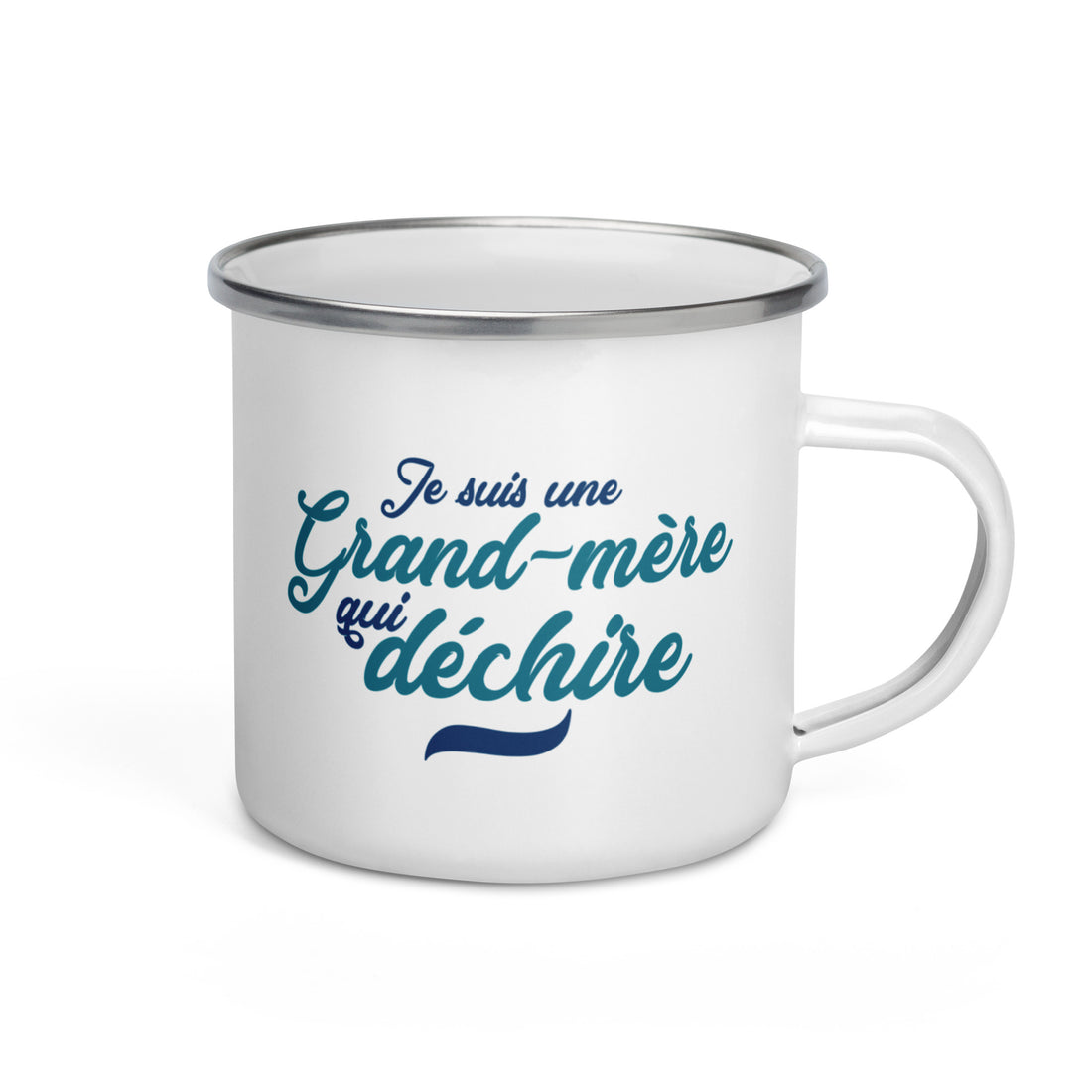 Grand-mère qui déchire - Mug émaillé