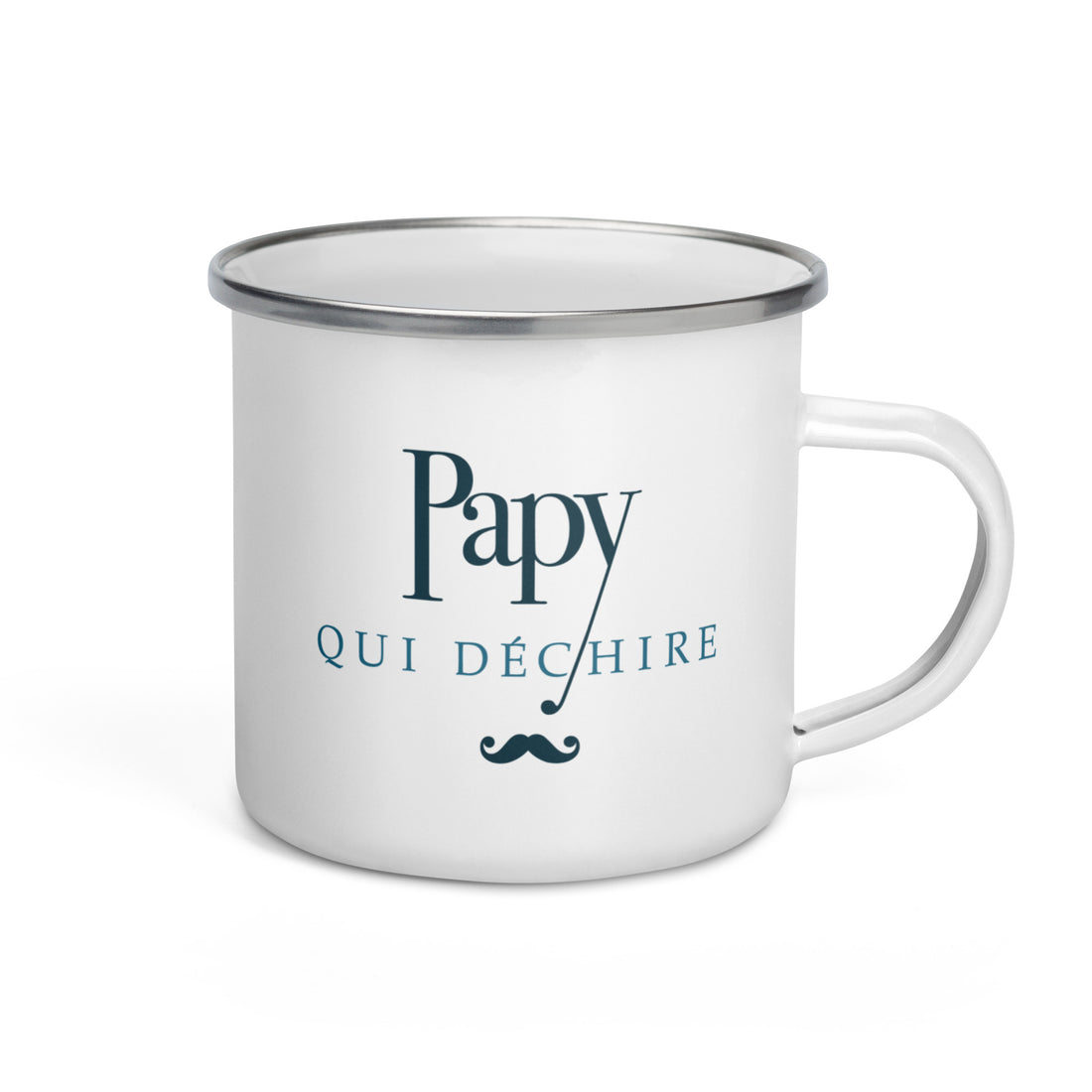 Papy qui déchire - Mug émaillé
