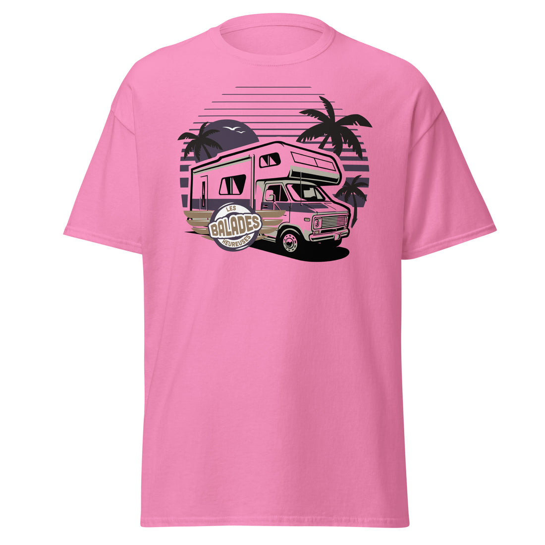 Les Balades Heureuses - Camping Car - T-shirt classique homme