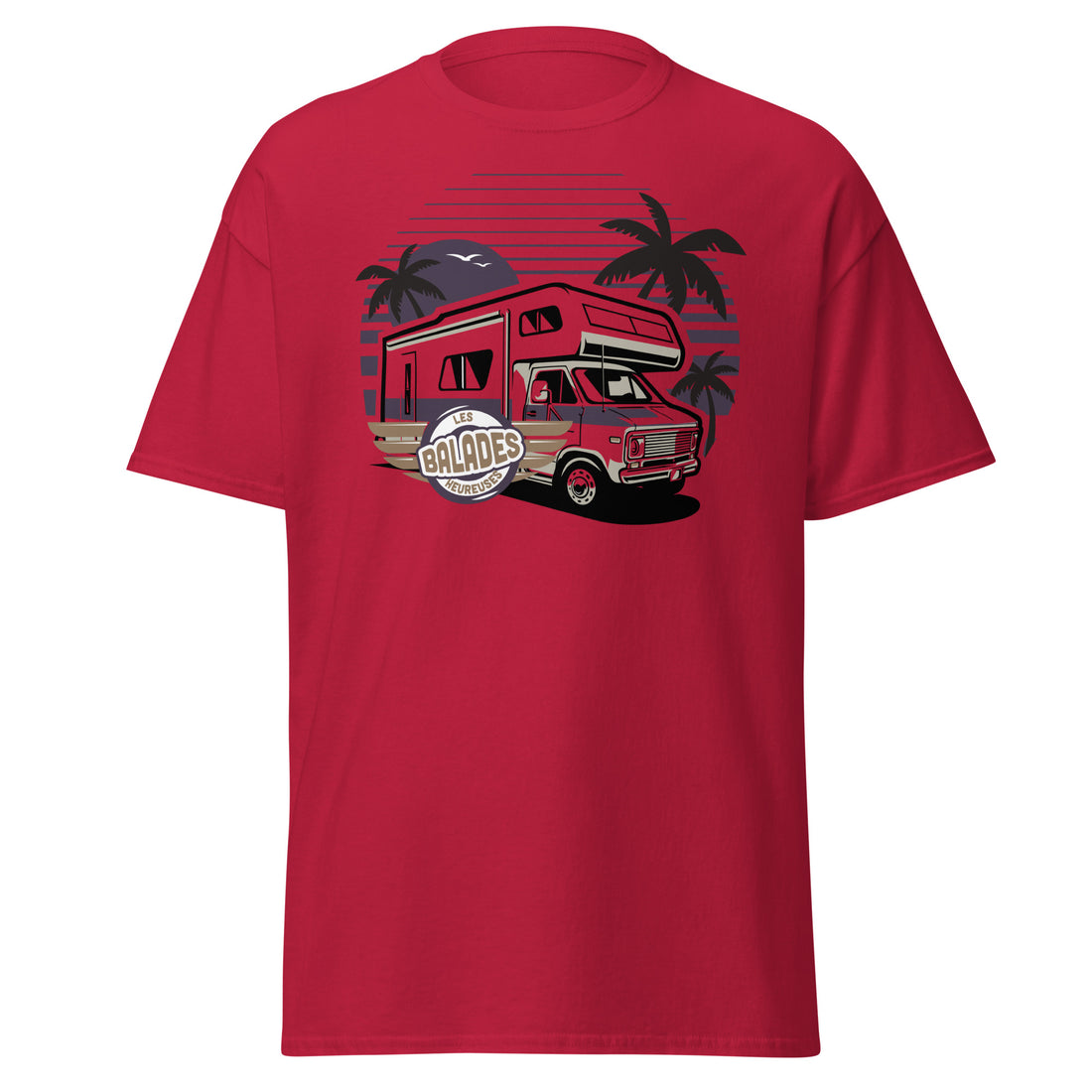 Les Balades Heureuses - Camping Car - T-shirt classique homme