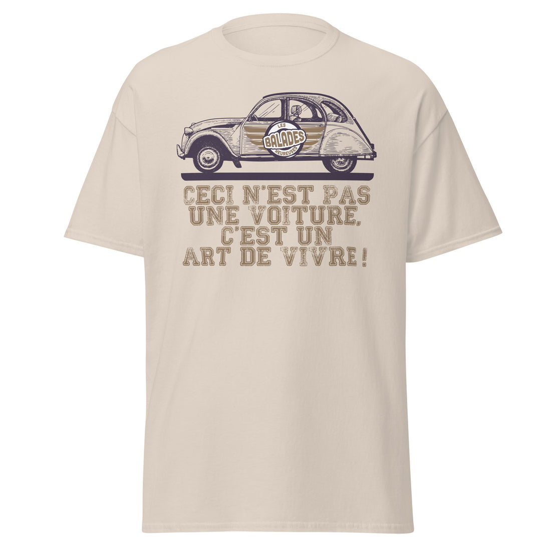 Les Balades Heureuses - 2cv - T-shirt classique homme