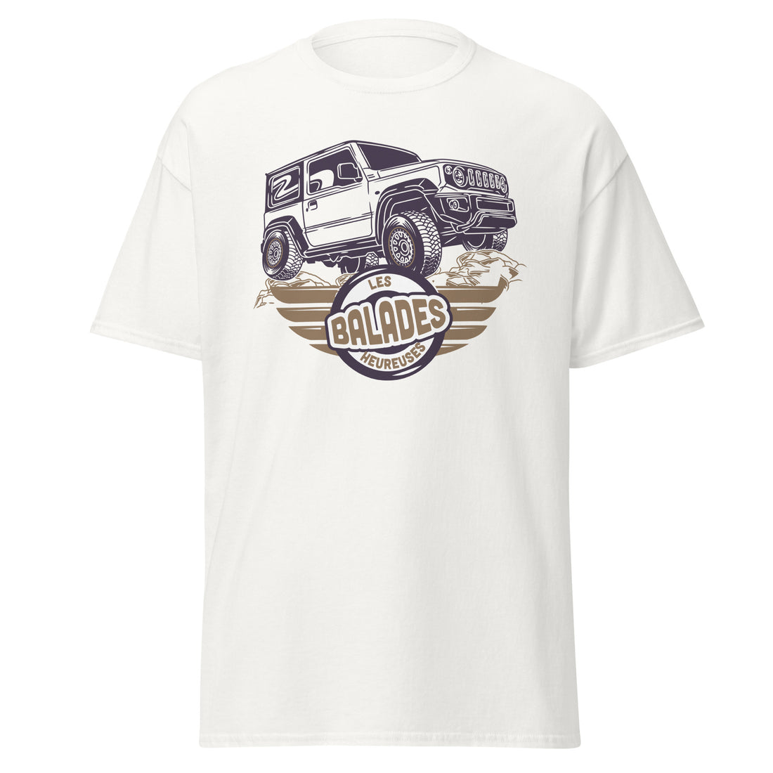 Les Balades Heureuses - 4x4 - T-shirt classique homme