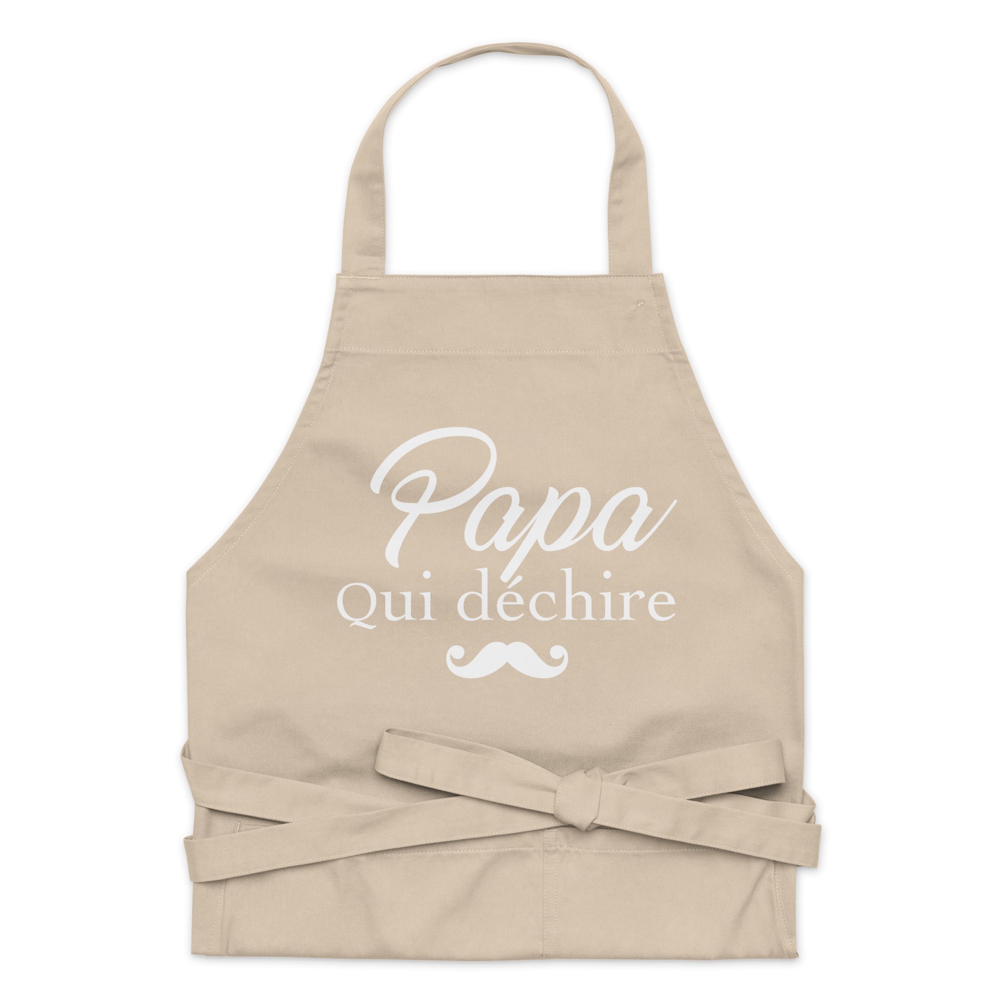 Papa qui déchire - Tablier en coton biologique