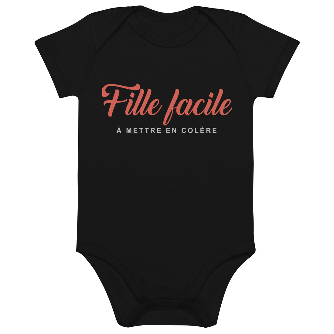 Fille facile - Body en coton bio bébé