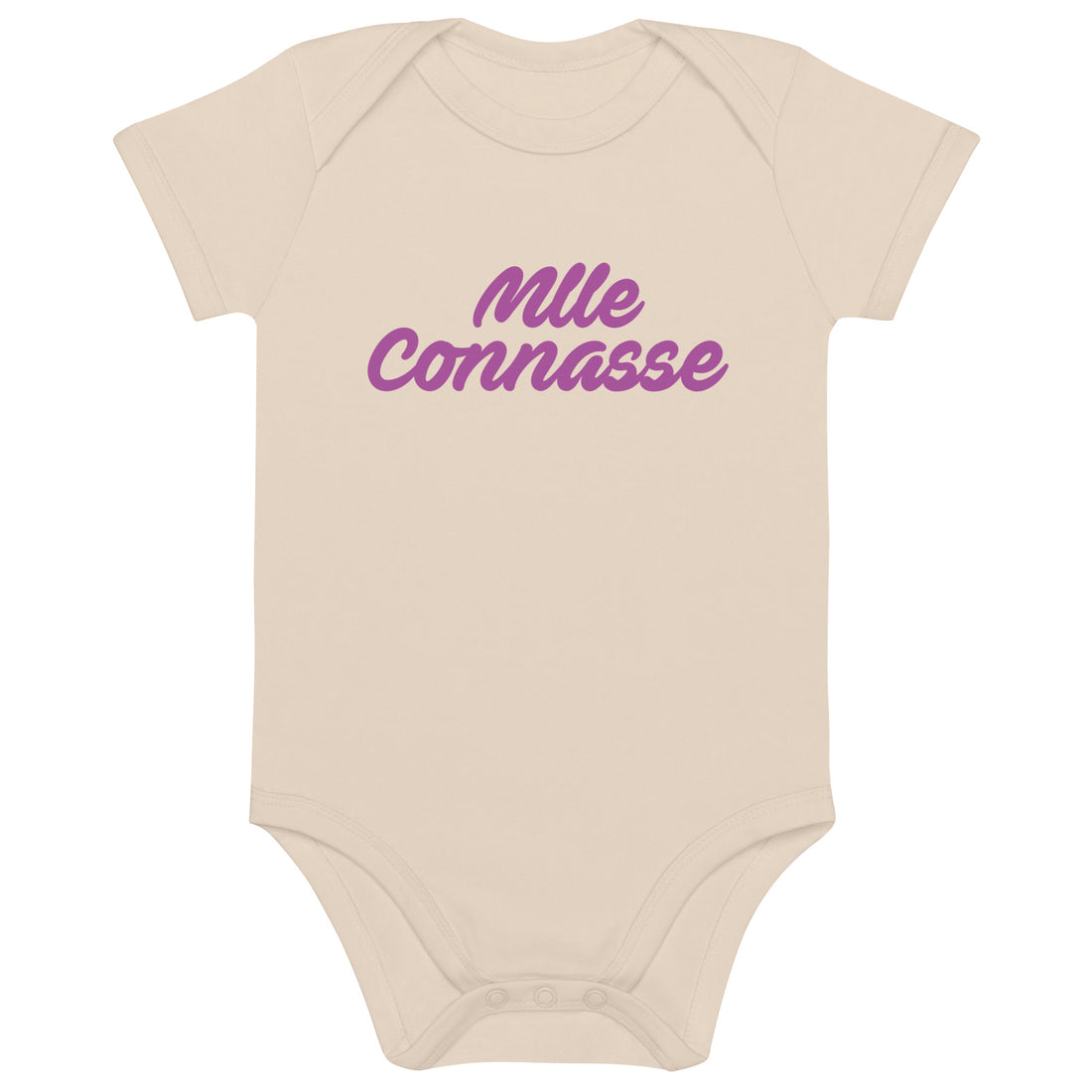 Mlle Connasse - Body en coton bio bébé