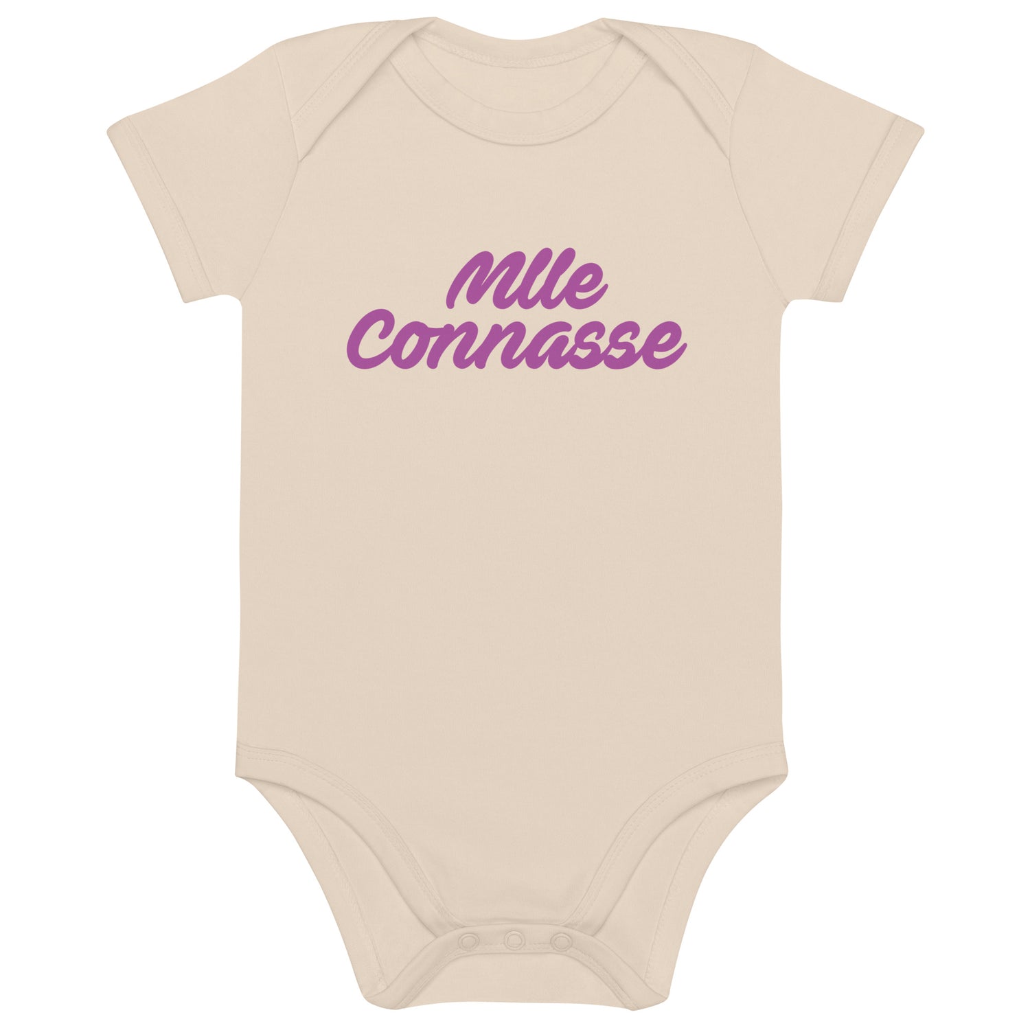 Mlle Connasse - Body en coton bio bébé