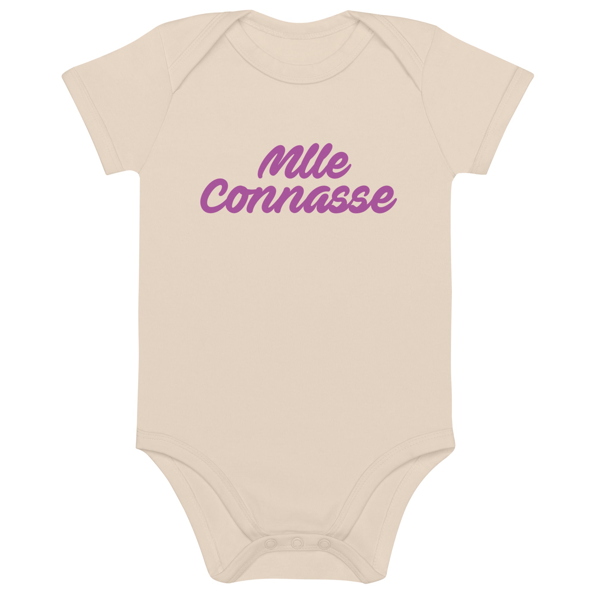 Mlle Connasse - Body en coton bio bébé