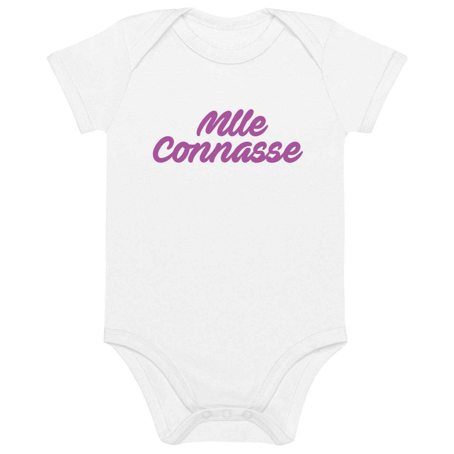 Mlle Connasse - Body en coton bio bébé