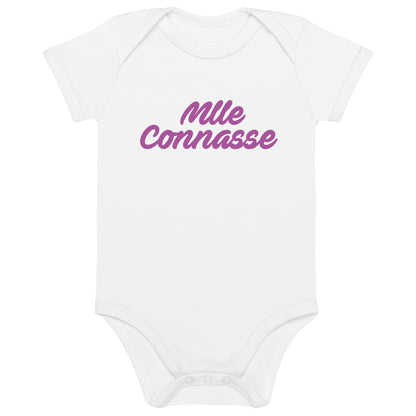 Mlle Connasse - Body en coton bio bébé