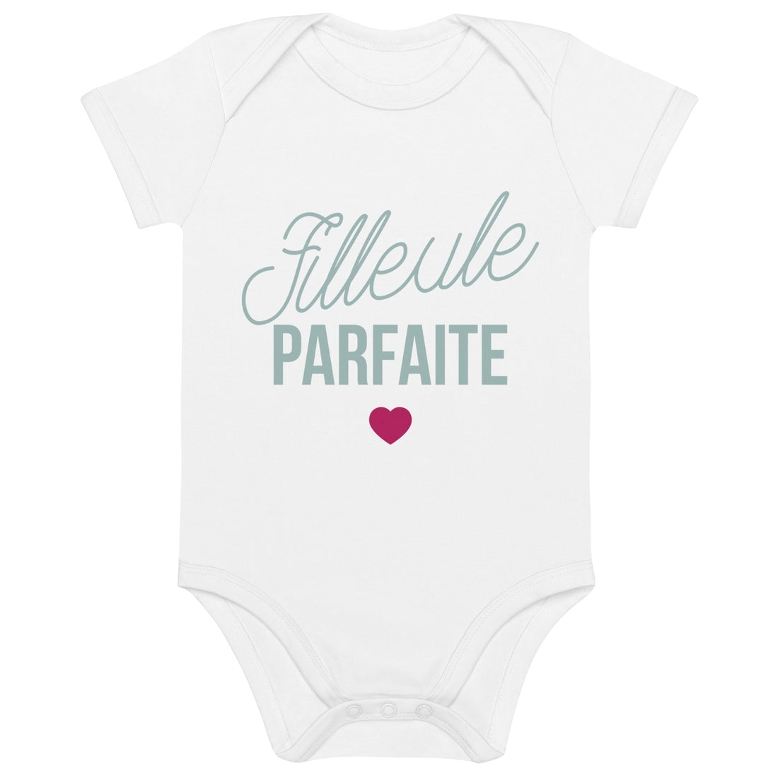 Filleule parfaite - Body en coton bio bébé