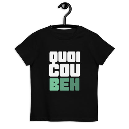 Quoicoubeh - T-shirt en coton bio enfant