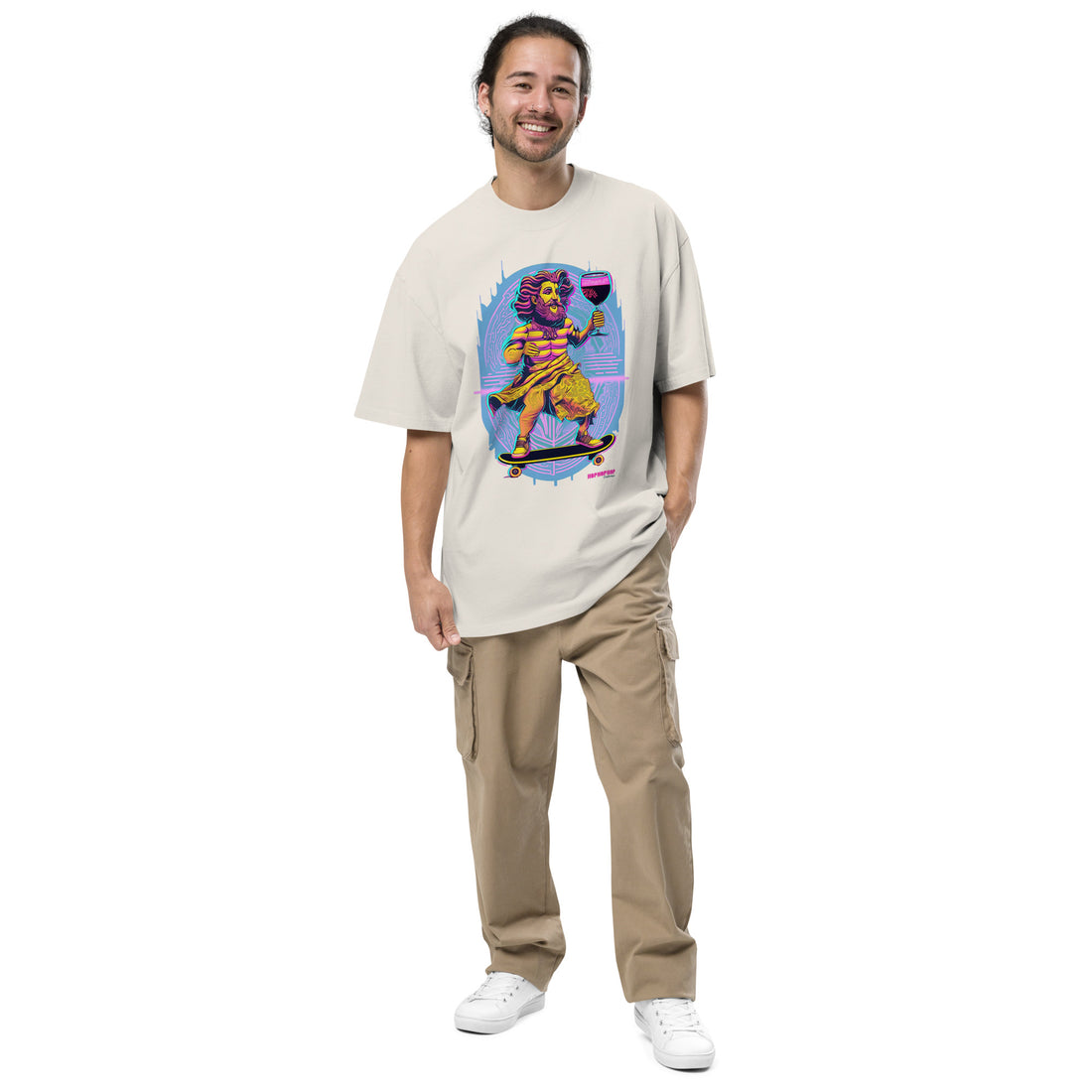 Hop Hop Hop - DVS - Bacchus Rider - T-shirt oversize délavé