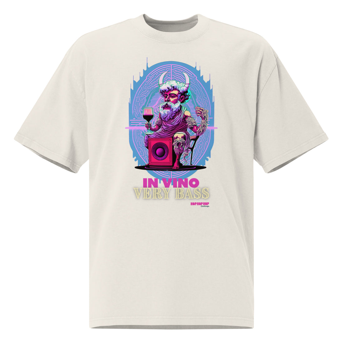 Hop Hop Hop - DVS - In Vino Very Bass - T-shirt oversize délavé