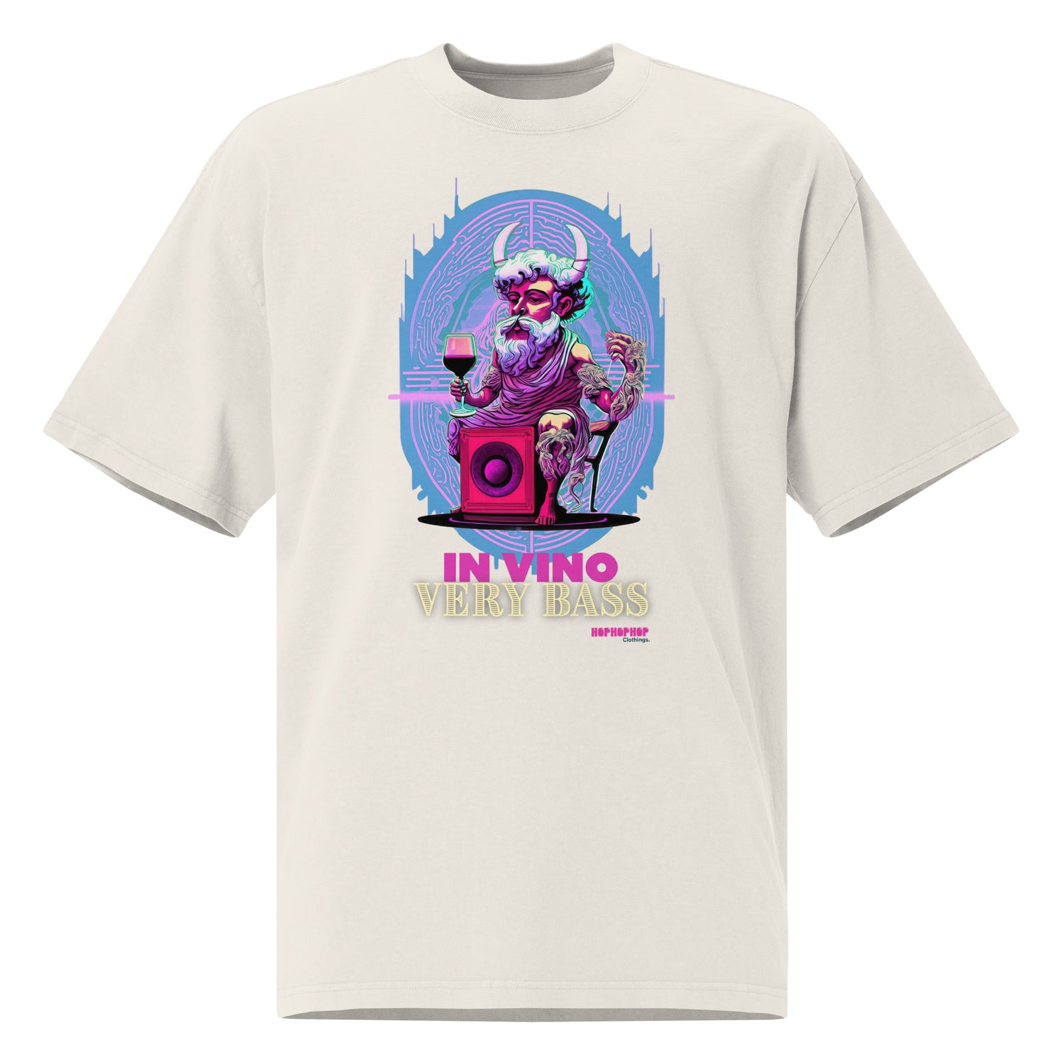 Hop Hop Hop - DVS - In Vino Very Bass - T-shirt oversize délavé