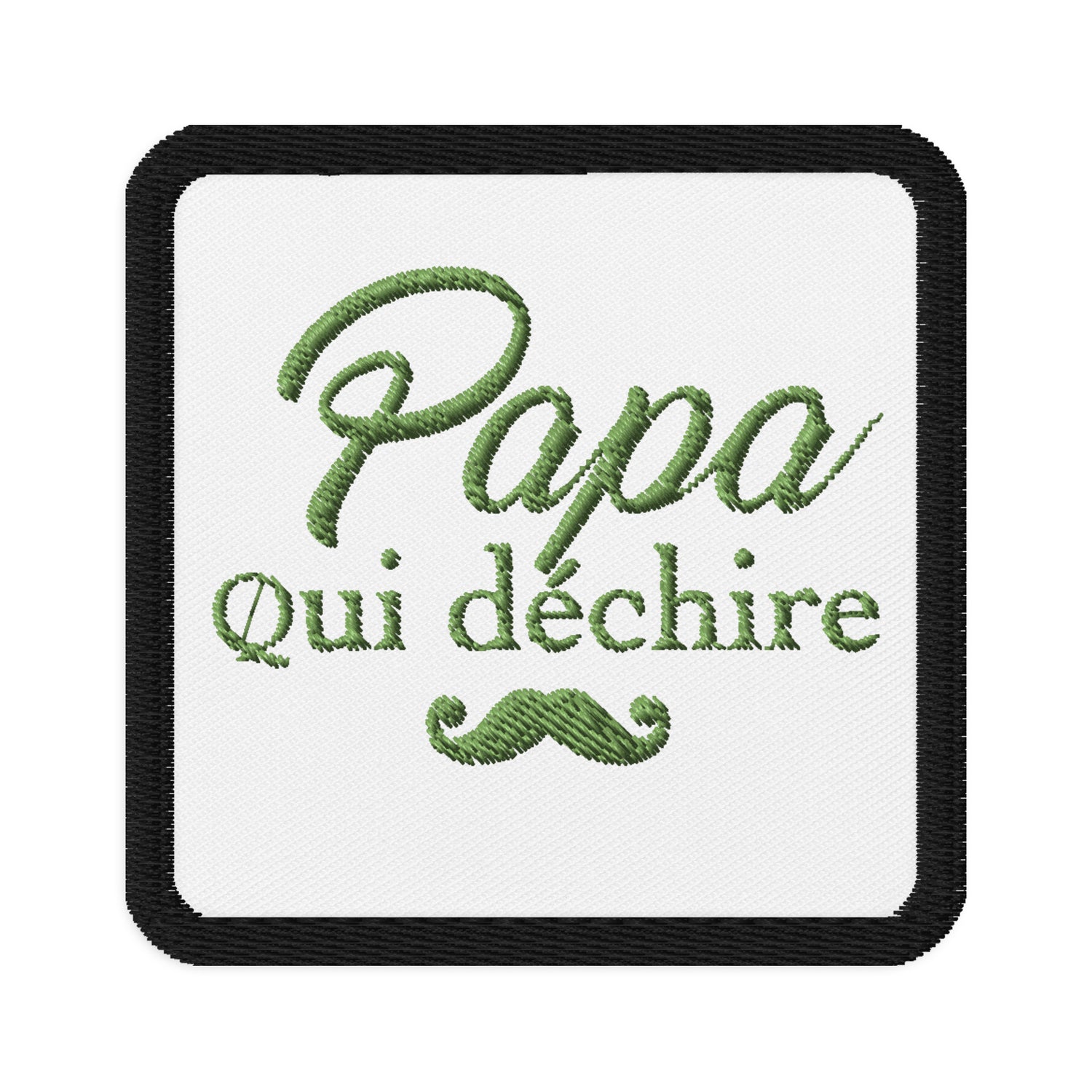 Papa qui déchire - Patchs brodés