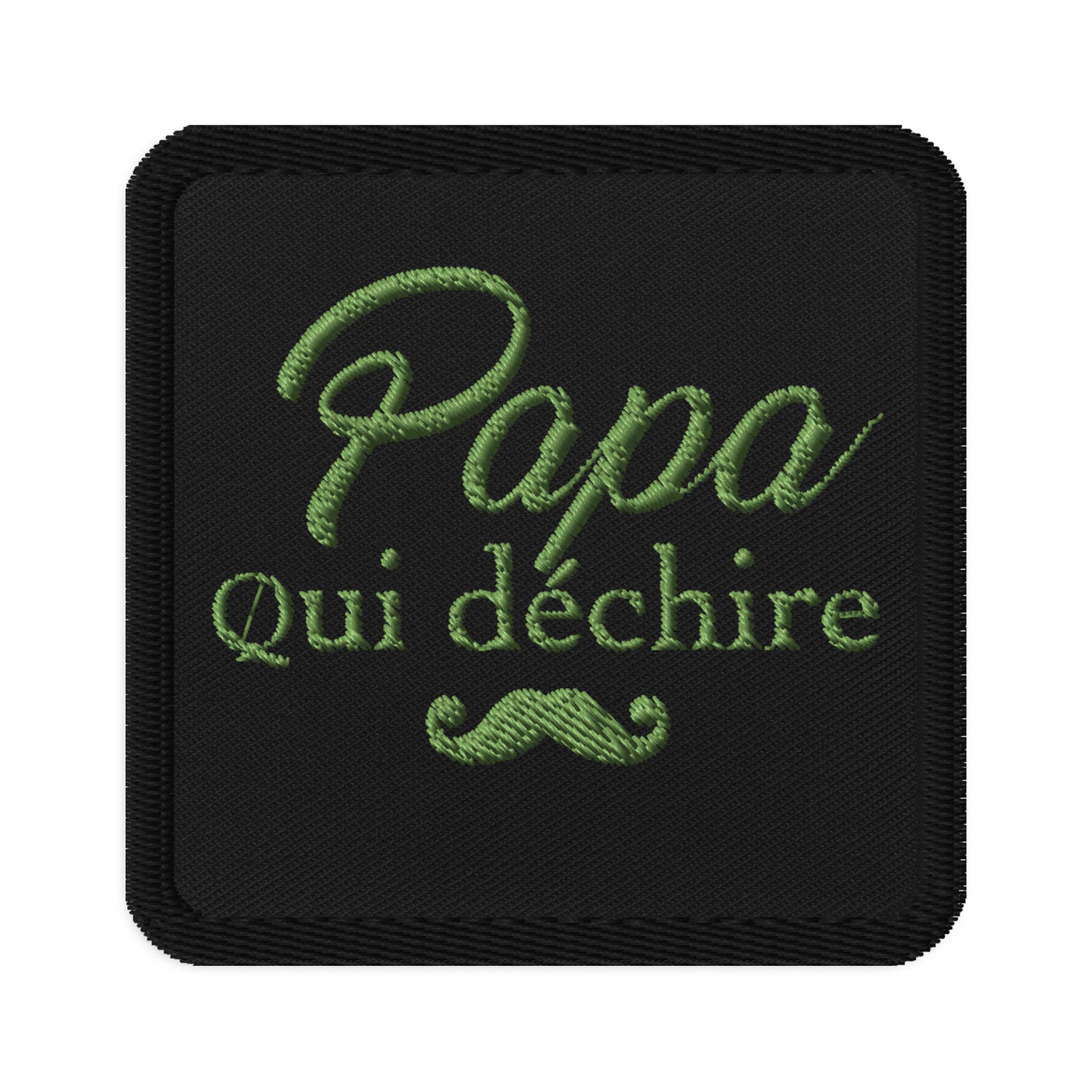 Papa qui déchire - Patchs brodés