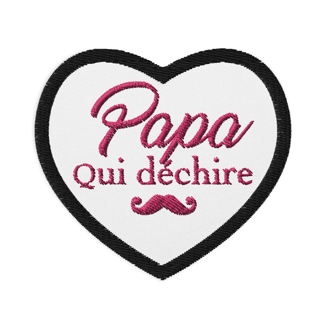 Papa qui déchire - Patchs brodés