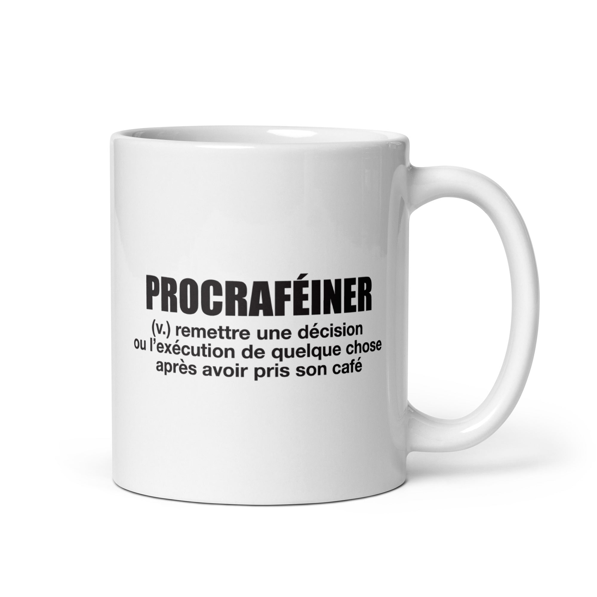 Procraféiner - Mug Blanc Brillant