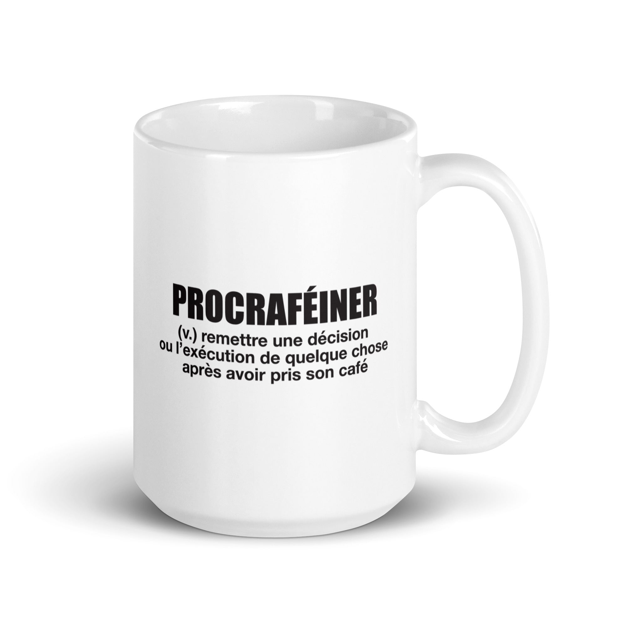 Procraféiner - Mug Blanc Brillant