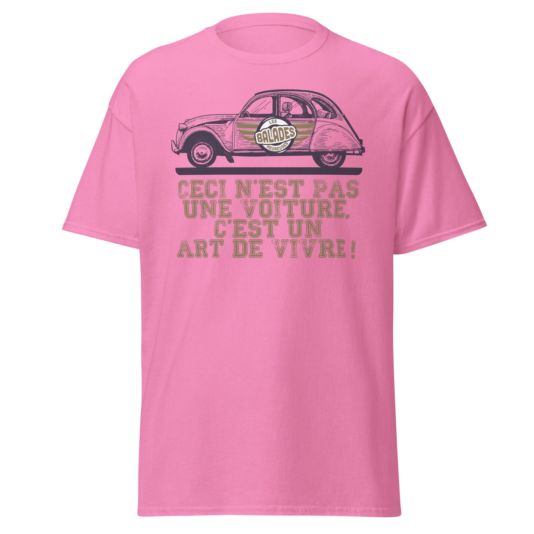 Les Balades Heureuses - 2CV - T-shirt 2CV classique homme