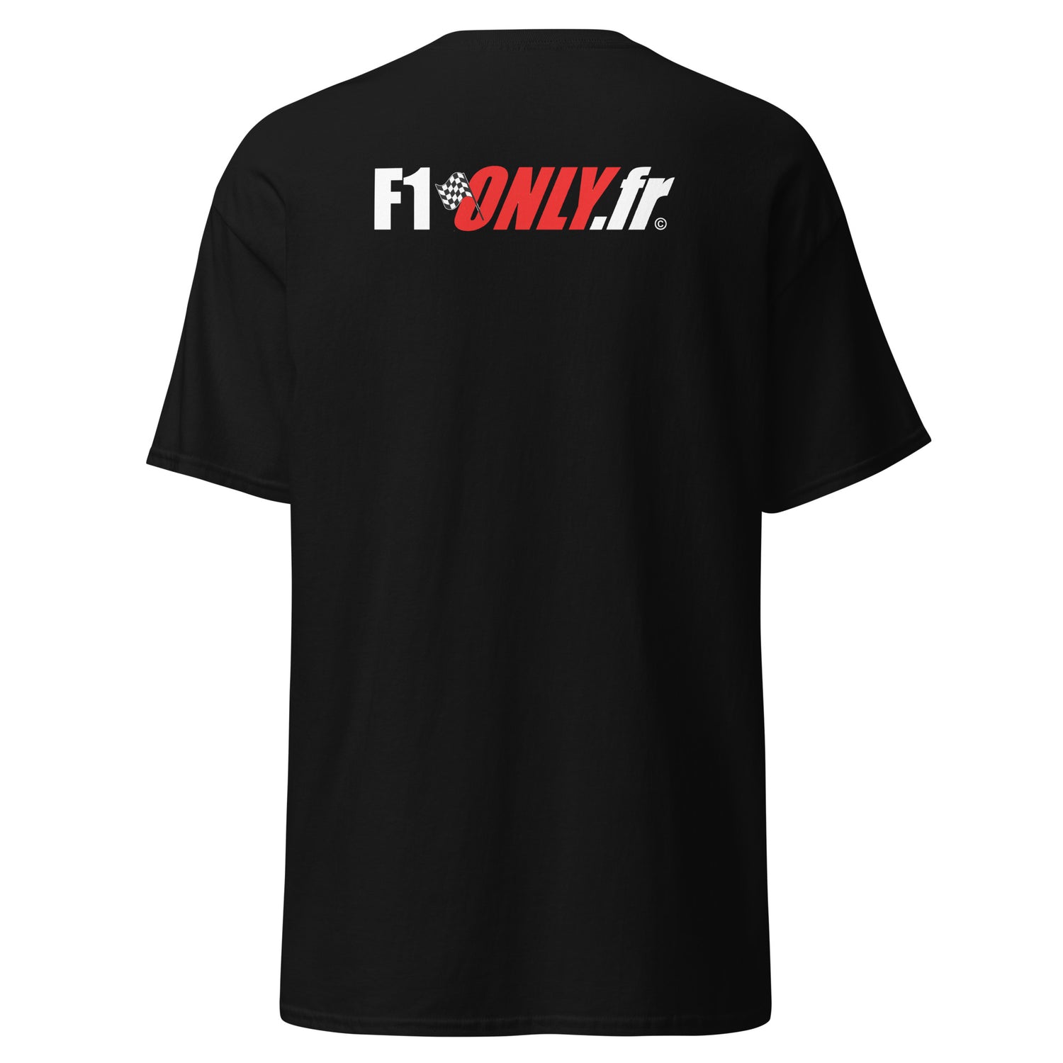 F1 Only - T-shirt classique unisexe - Coeur et Dos