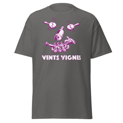 Vents dans les vignes - T-shirt classique unisexe