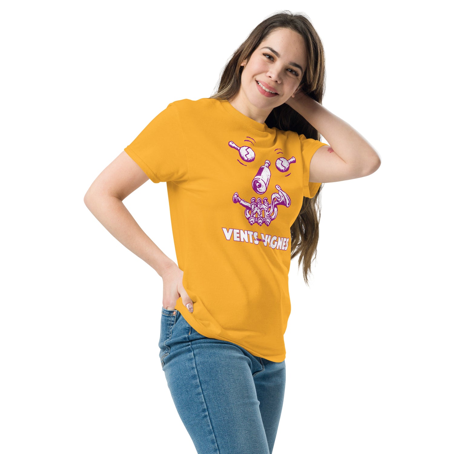 Vents dans les vignes - T-shirt classique unisexe