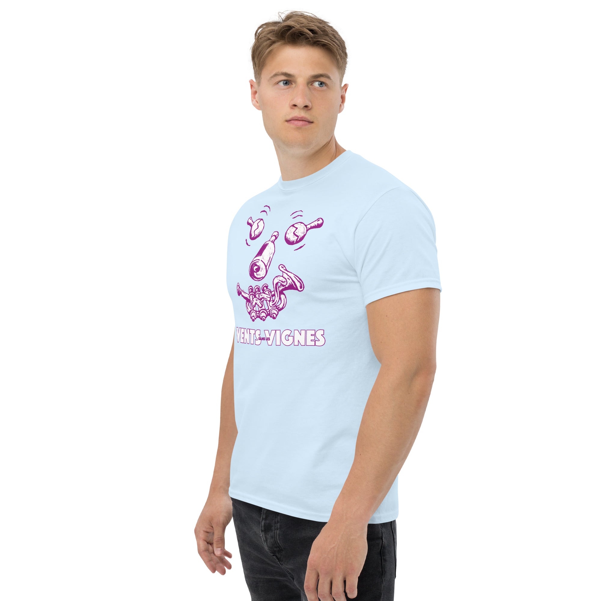 Vents dans les vignes - T-shirt classique unisexe