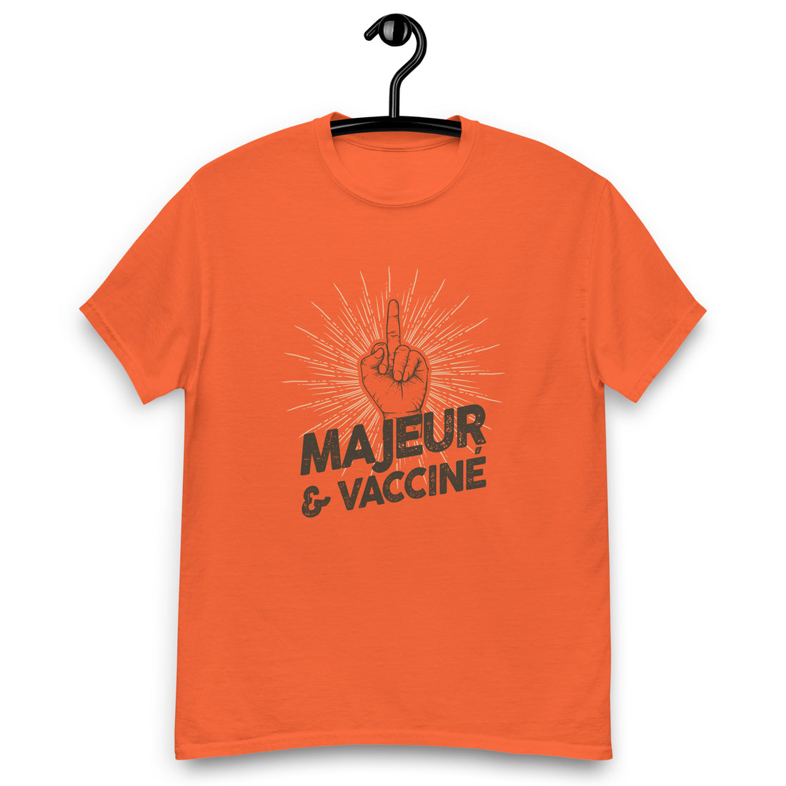 Majeur et vacciné - T-shirt classique unisexe