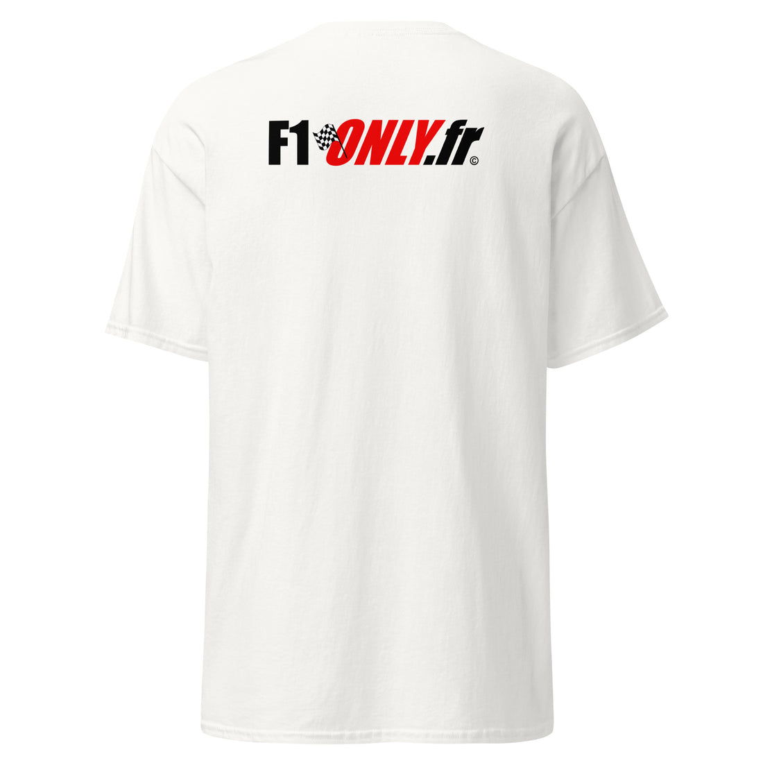 F1 Only - T-shirt classique unisexe - Coeur et Dos