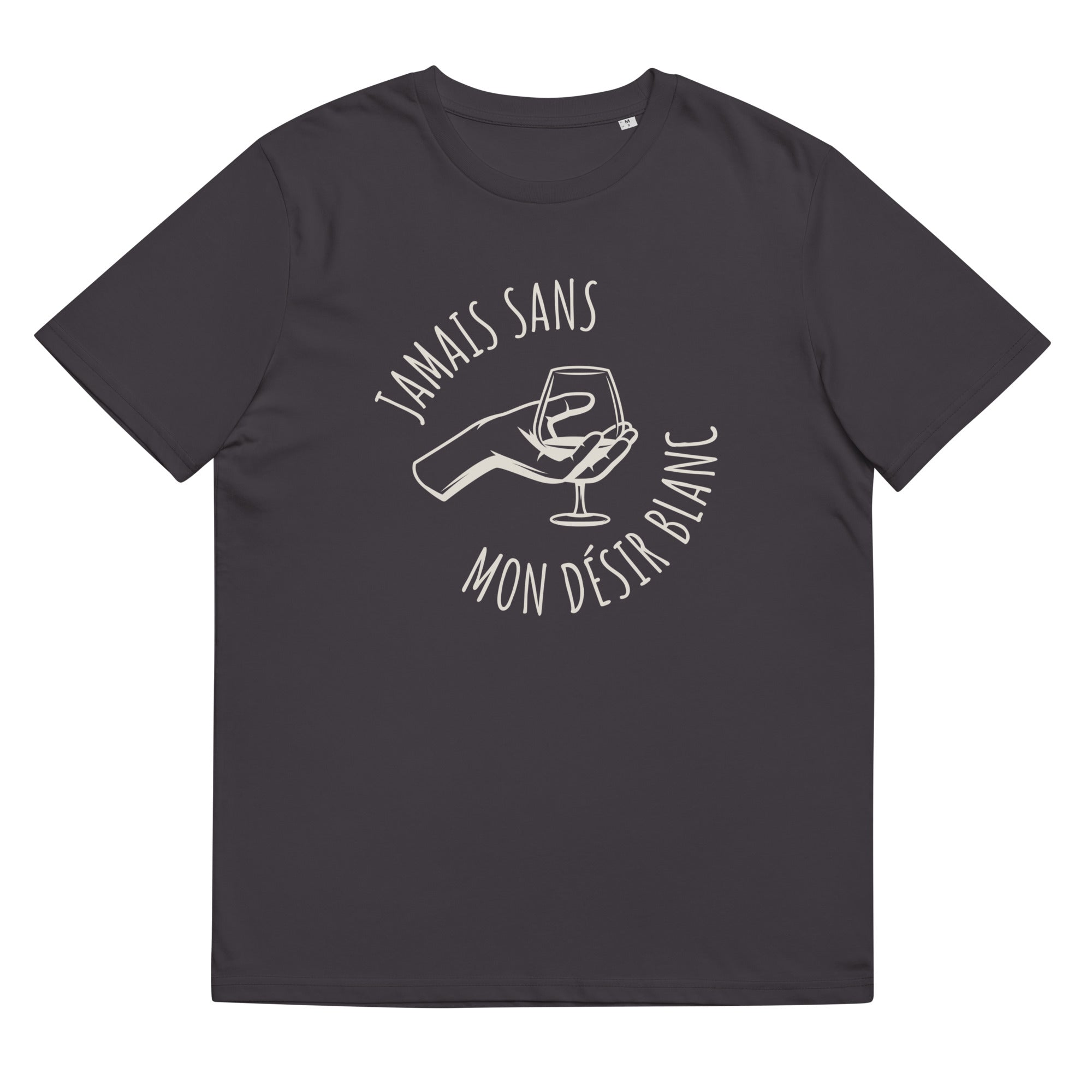 Jamais sans mon Désir Blanc - Unisex organic cotton t-shirt