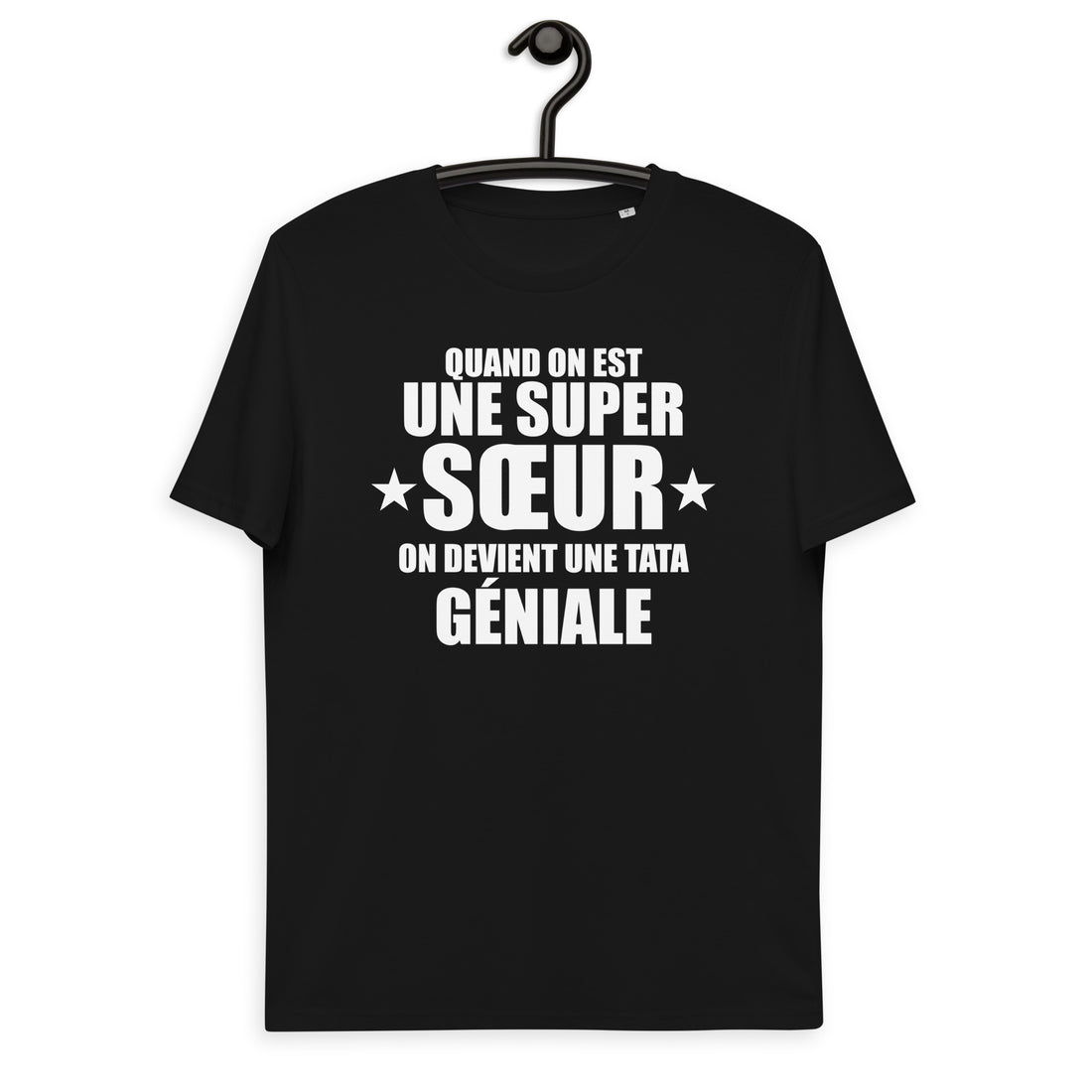 Sœur géniale - T-shirt unisexe en coton biologique