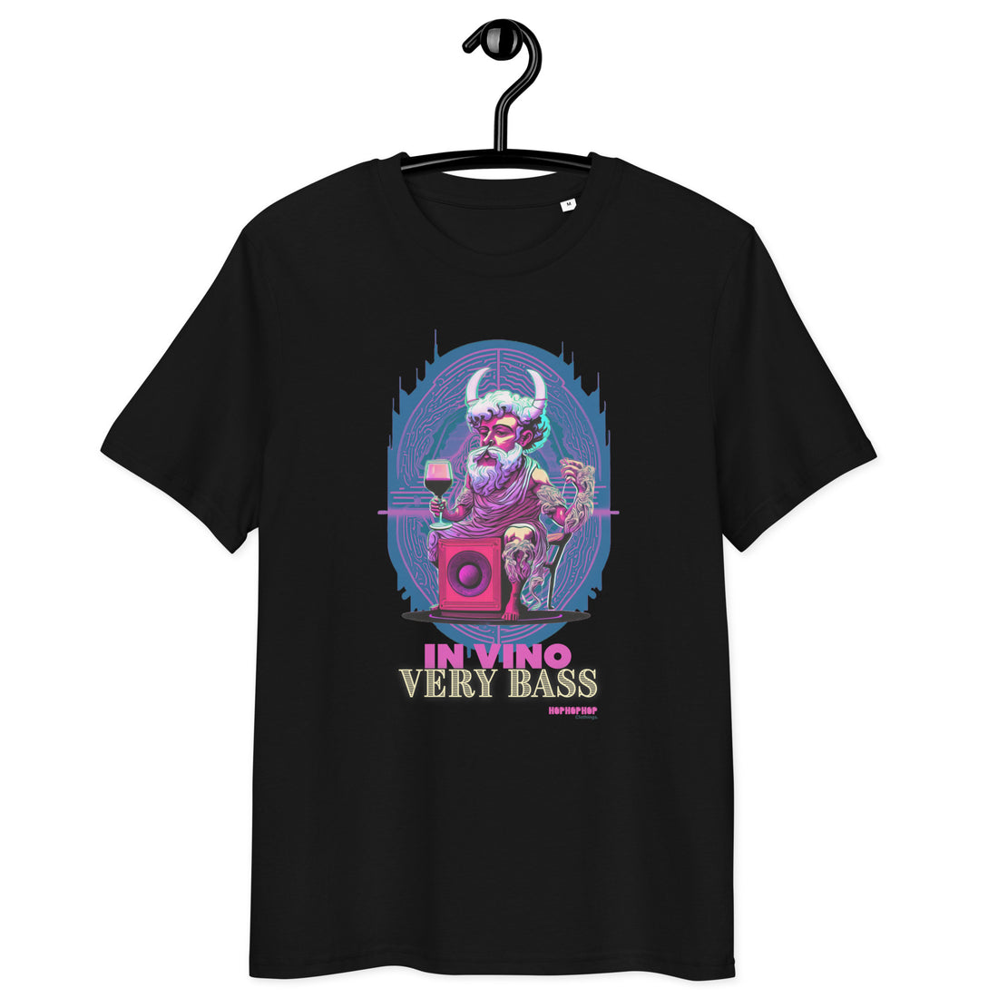 Hop Hop Hop - DVS - In Vino Very Bass - T-shirt unisexe en coton biologique