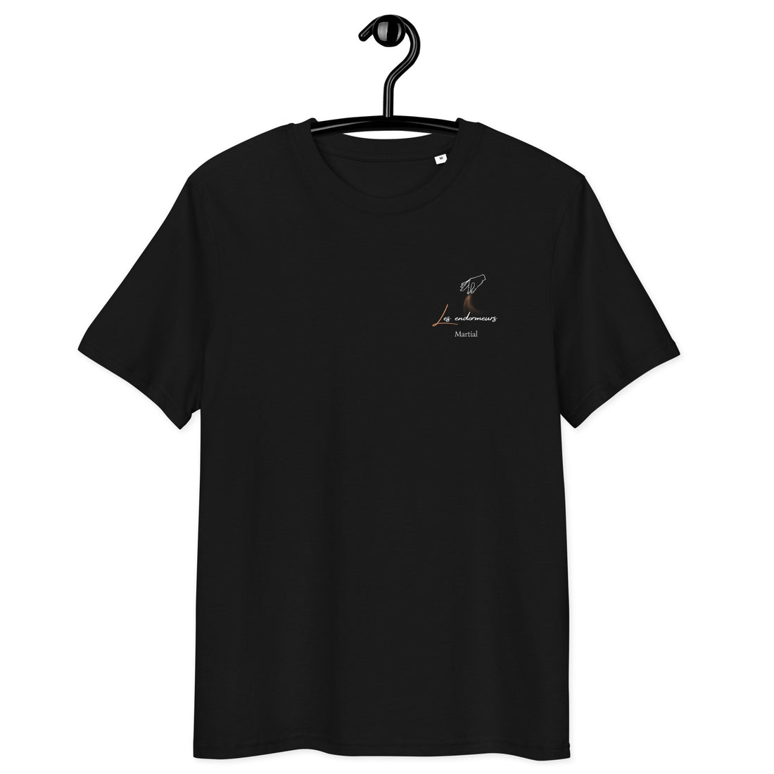 Les Endormeurs - Martial - T-shirt unisexe en coton biologique - Coeur et Dos