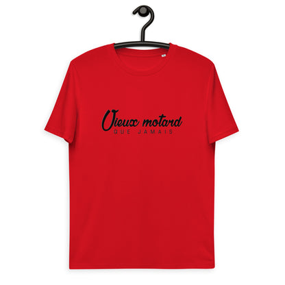 Vieux motard - T-shirt unisexe en coton biologique