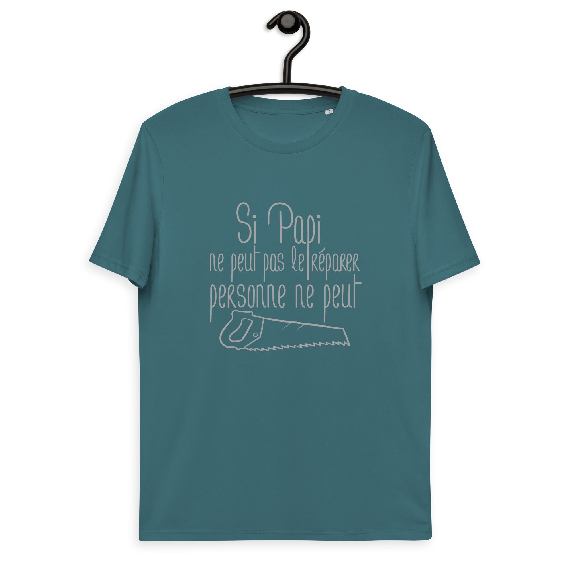 Si papi ne peut pas - T-shirt unisexe en coton biologique