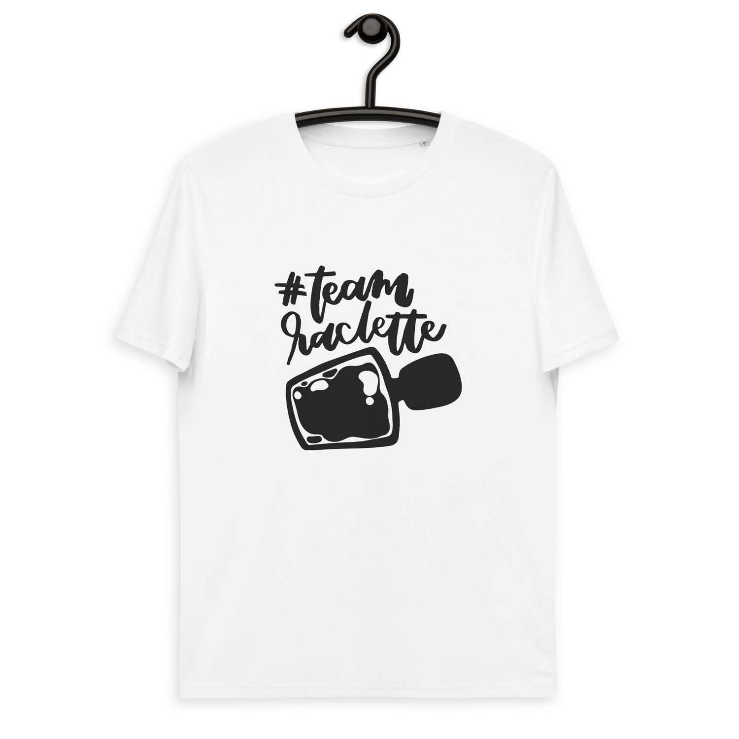 Team raclette T-shirt unisexe en coton biologique