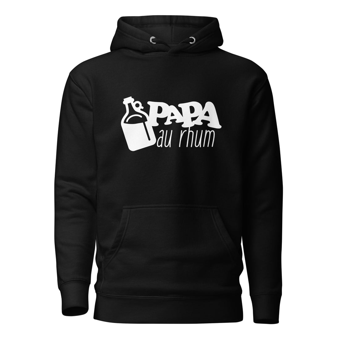 Papa au Rhum - Sweat à Capuche Unisexe