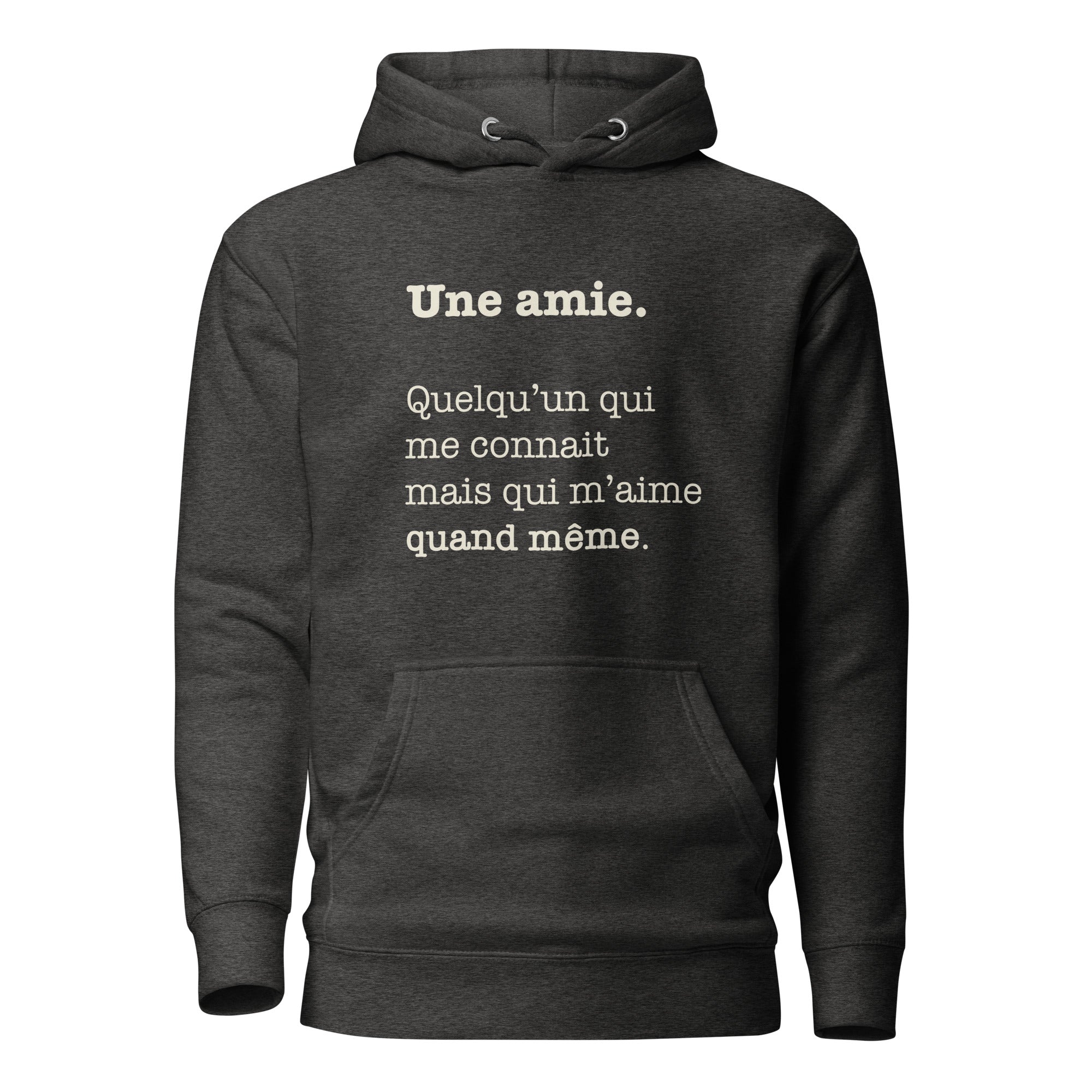 Amie - définition - Sweat à Capuche Unisexe