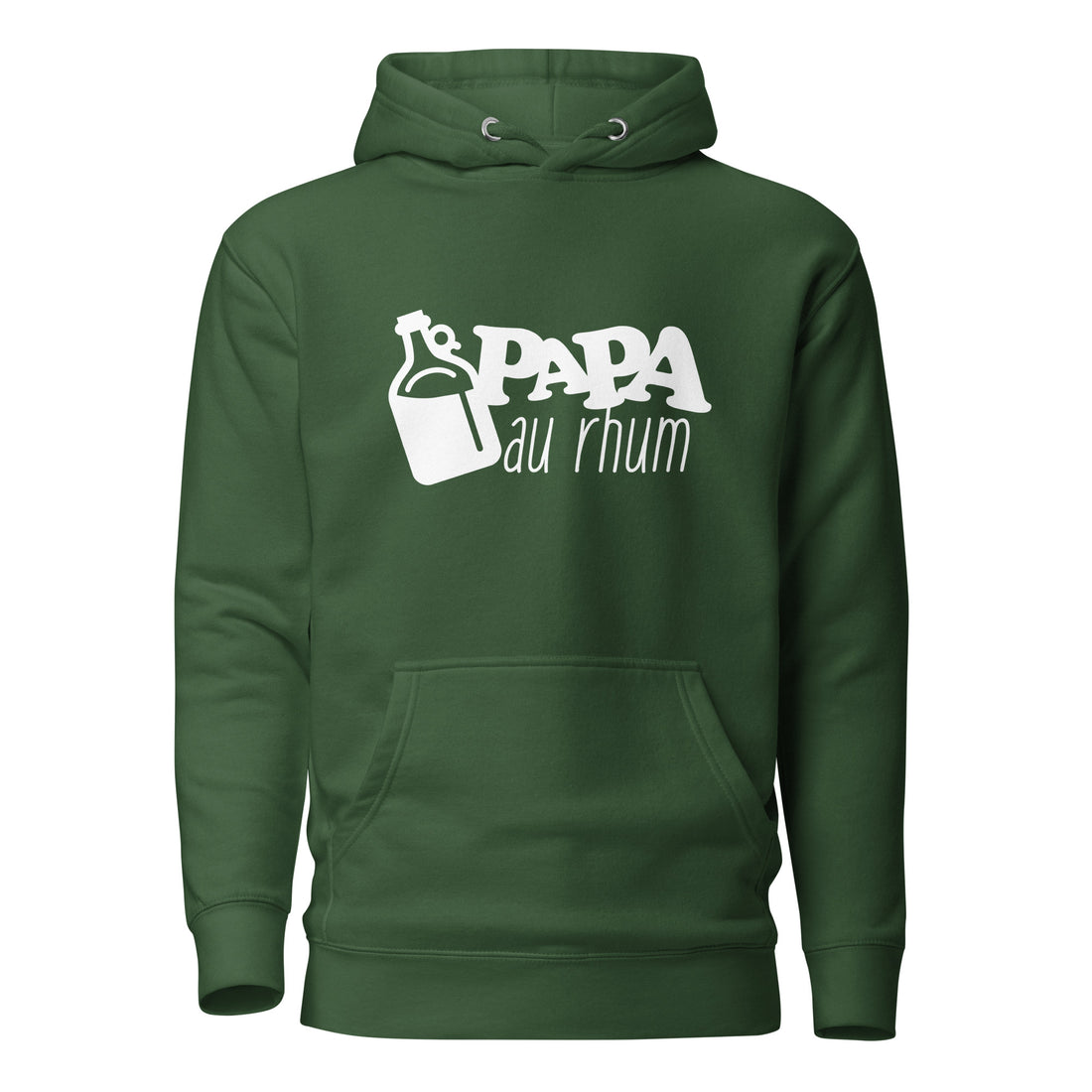 Papa au Rhum - Sweat à Capuche Unisexe