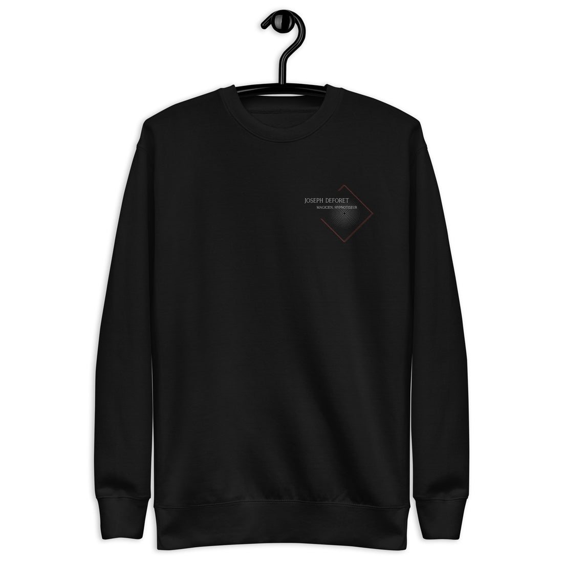 Joseph Deforet - Sweatshirt premium unisexe imp. cœur et dos